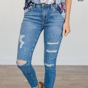 Just USA Distressed jeans